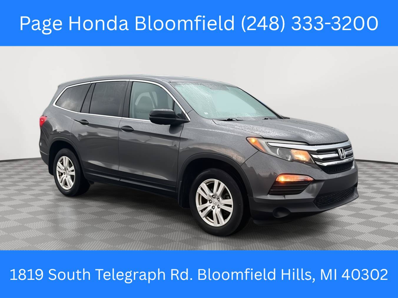 Used 2018 Honda Pilot LX