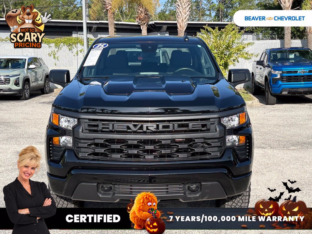 Used 2025 Chevrolet Silverado 1500 Custom Trail Boss w/ Dark Appearance Package AWD/4WD image 3
