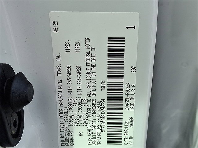 New 2026 Toyota Tundra SR5 image 15