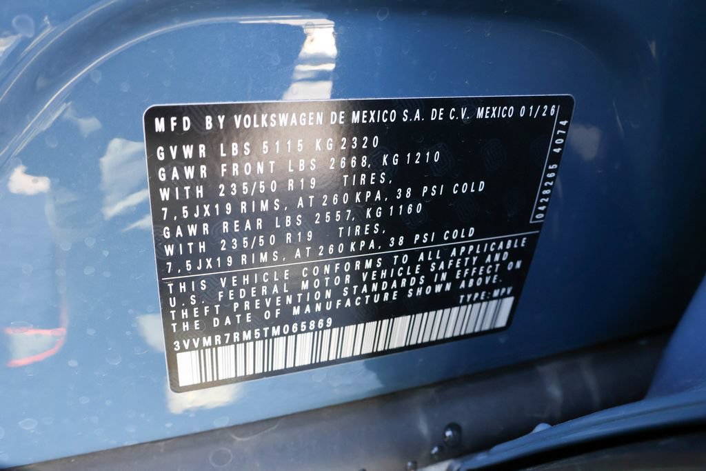 New 2026 Volkswagen Tiguan SE AWD/4WD image 49