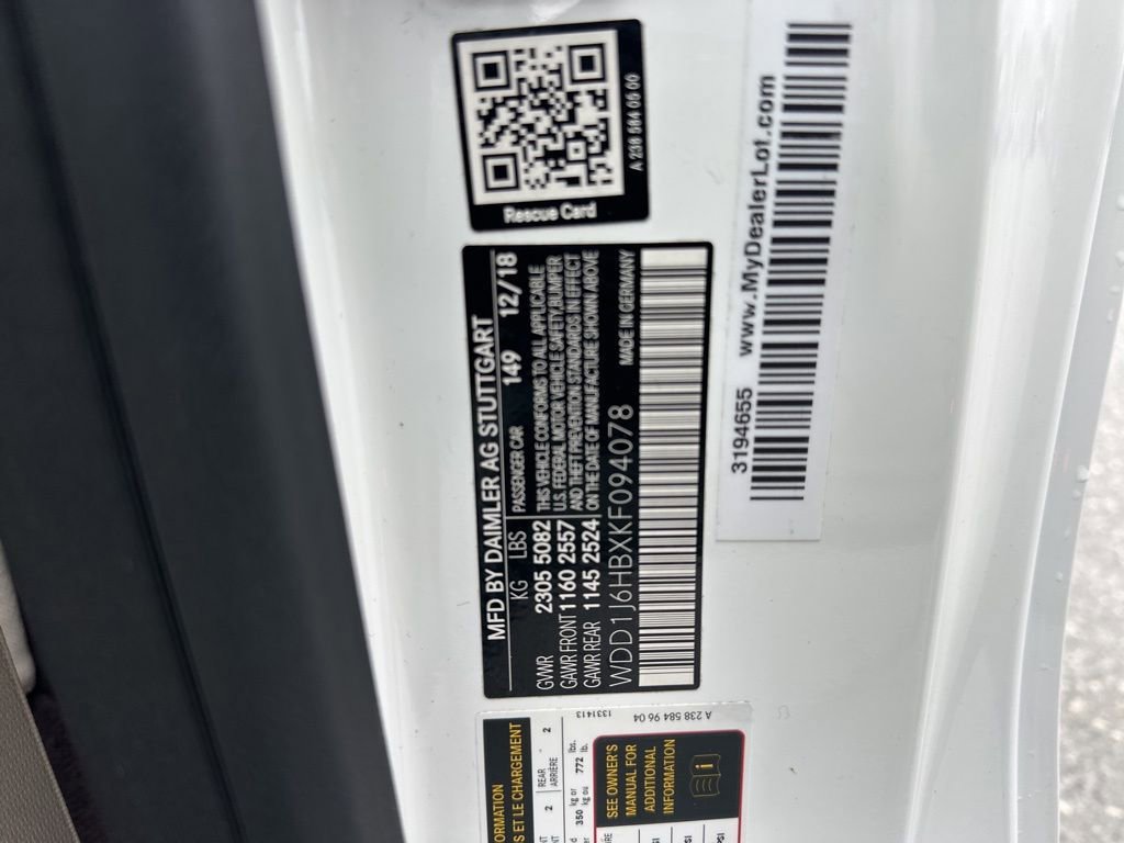 Used 2019 Mercedes-Benz E 450 Coupe w/ AMG Line Package image 35