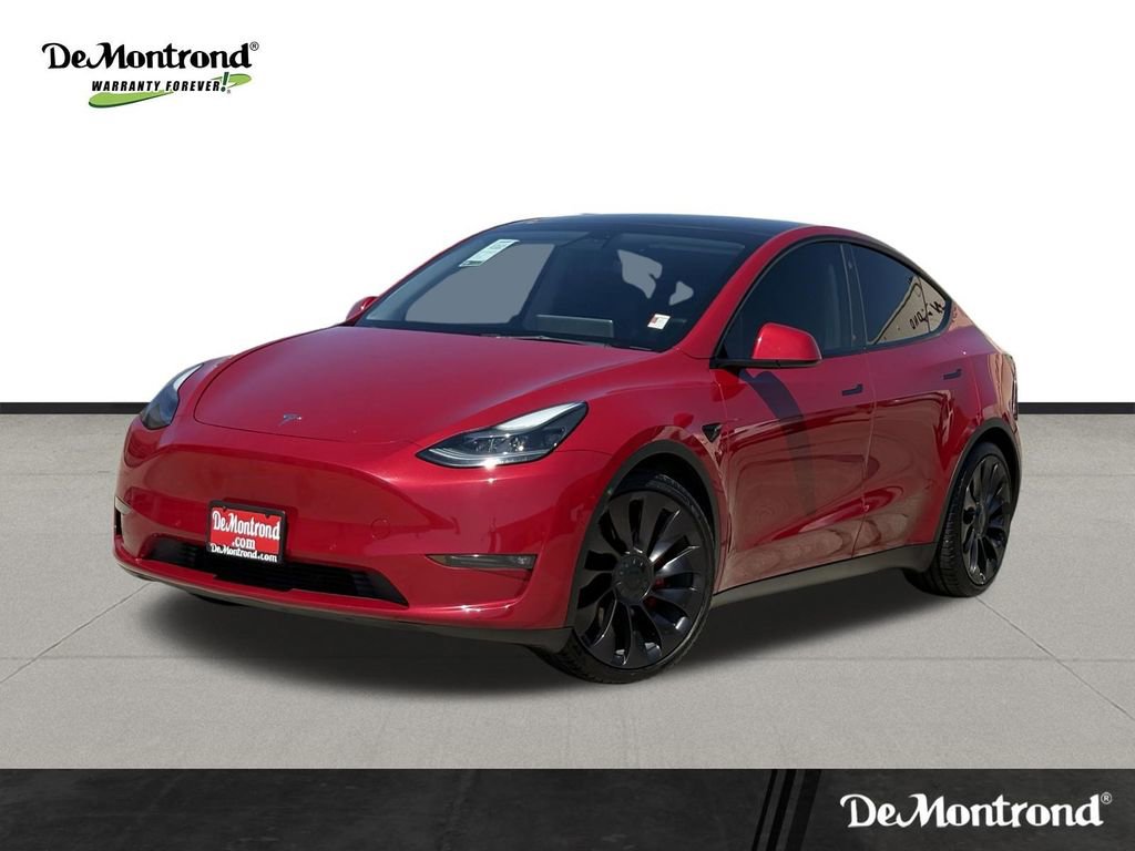 Used 2021 Tesla Model Y Performance AWD/4WD image 1