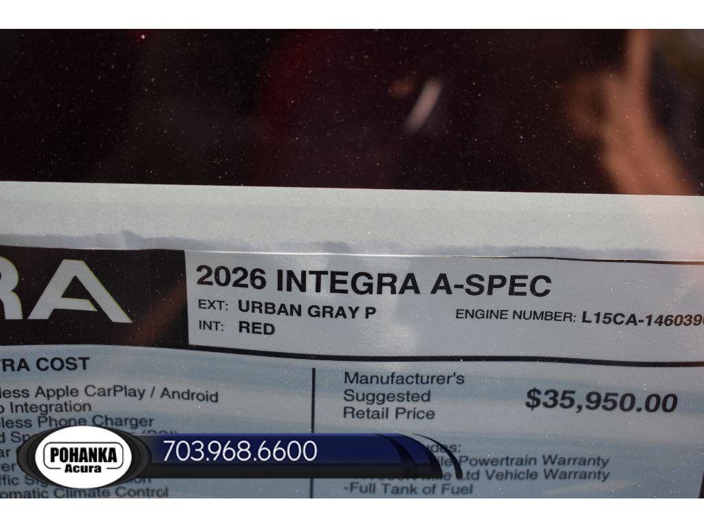 New 2026 Acura Integra A-Spec image 34