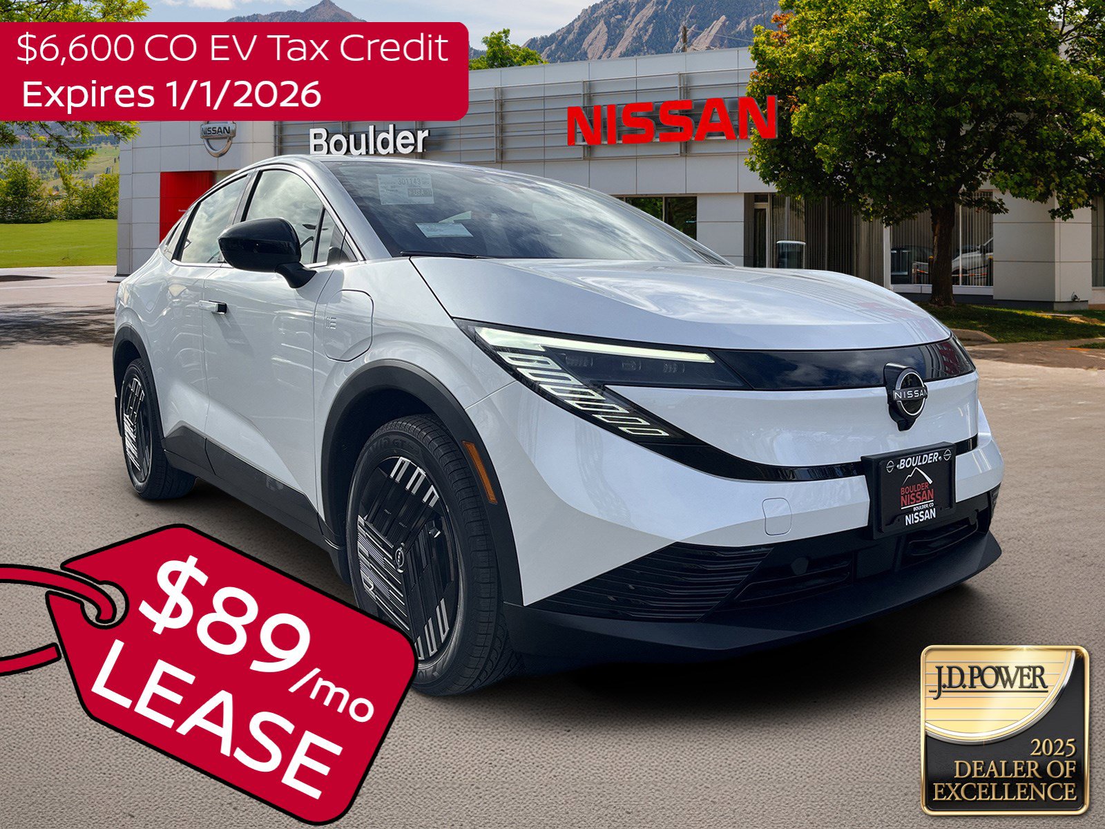 New 2026 Nissan Leaf w/ Floor Mat Package (S+)