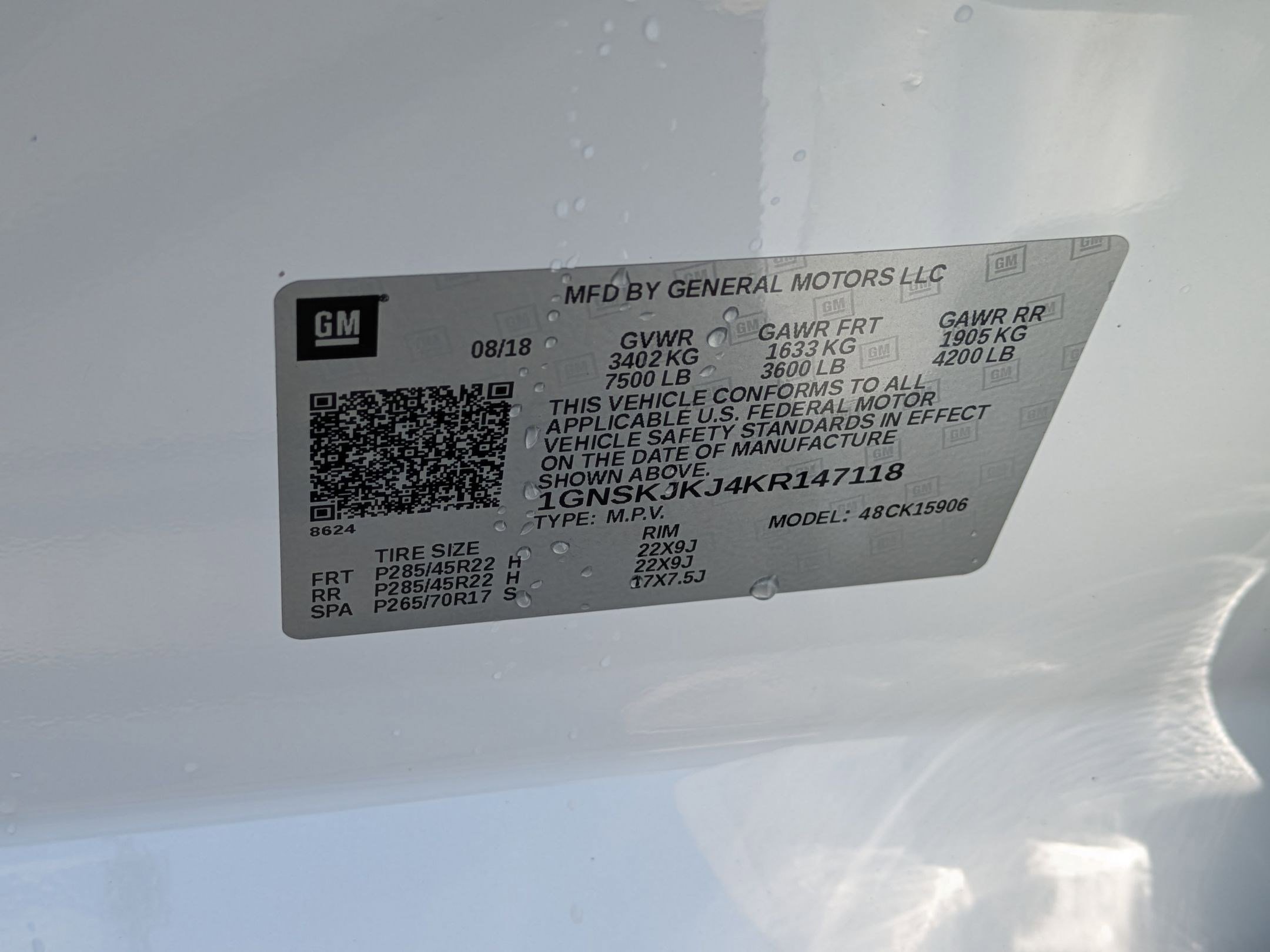 Used 2019 Chevrolet Suburban Premier w/ RST 6.2L Performance Edition image 41