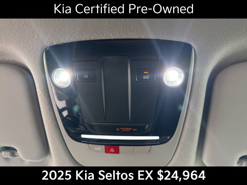 Certified 2025 Kia Seltos EX image 31