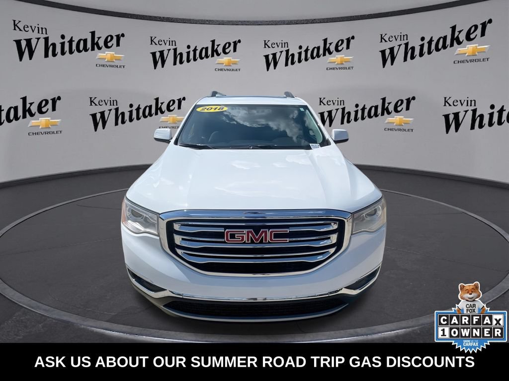 Certified 2018 GMC Acadia SLT w/ LPO, Floor Liner Package FWD image 3