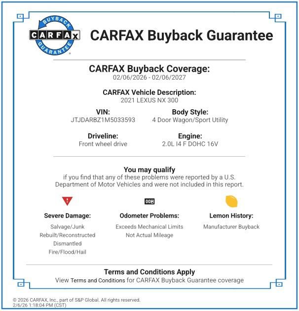 Used 2021 Lexus NX 300 FWD w/ Accessory Package video 2