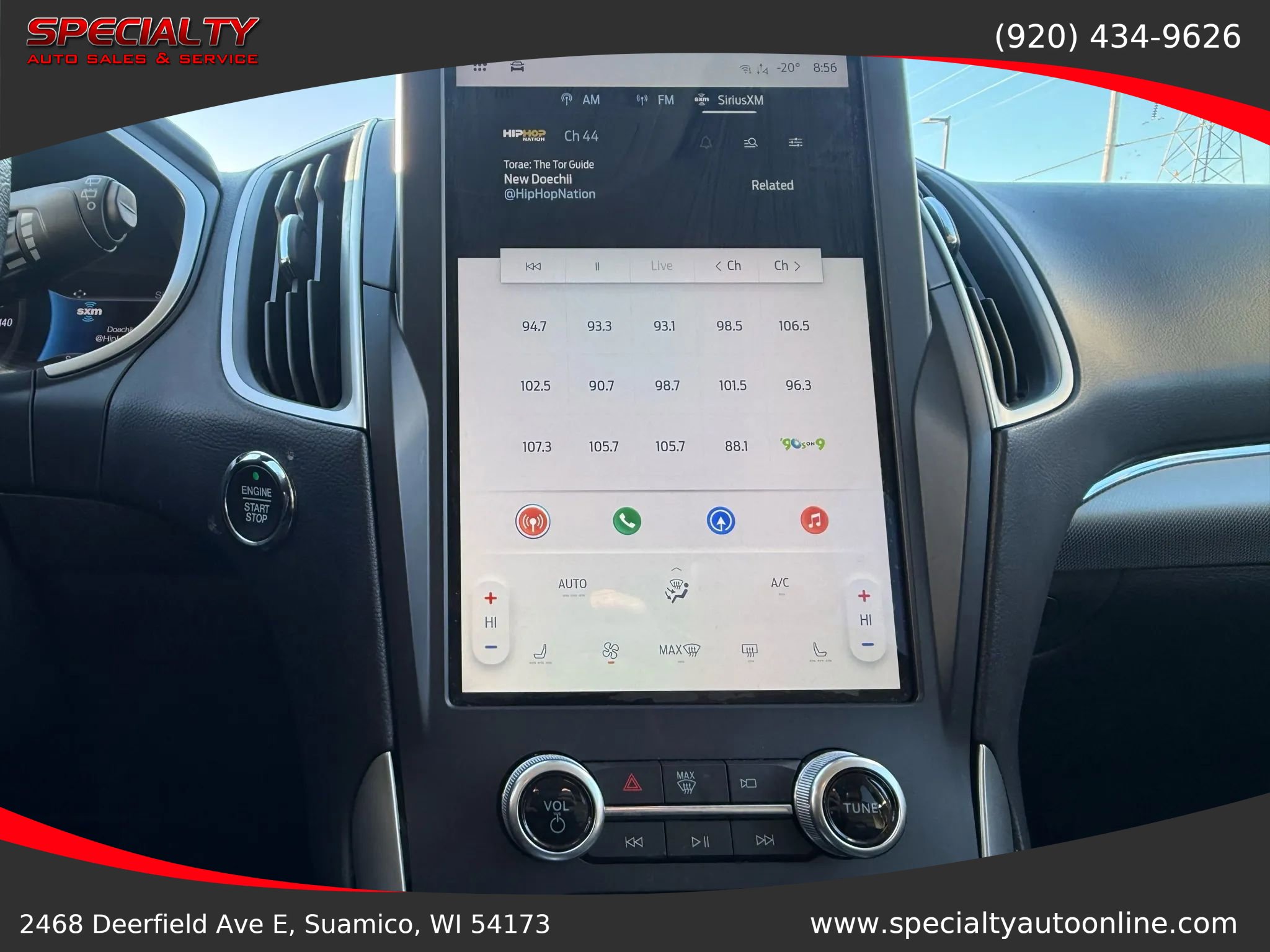 Used 2021 Ford Edge SEL w/ Cargo Accessory Package image 26