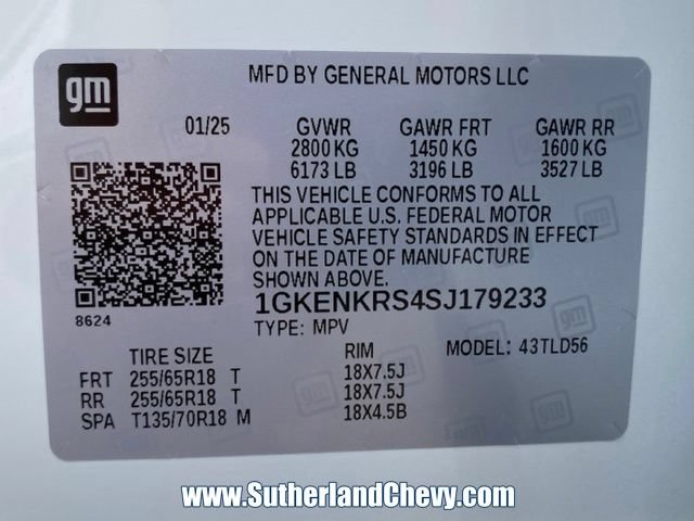 Used 2025 GMC Acadia Elevation FWD image 53