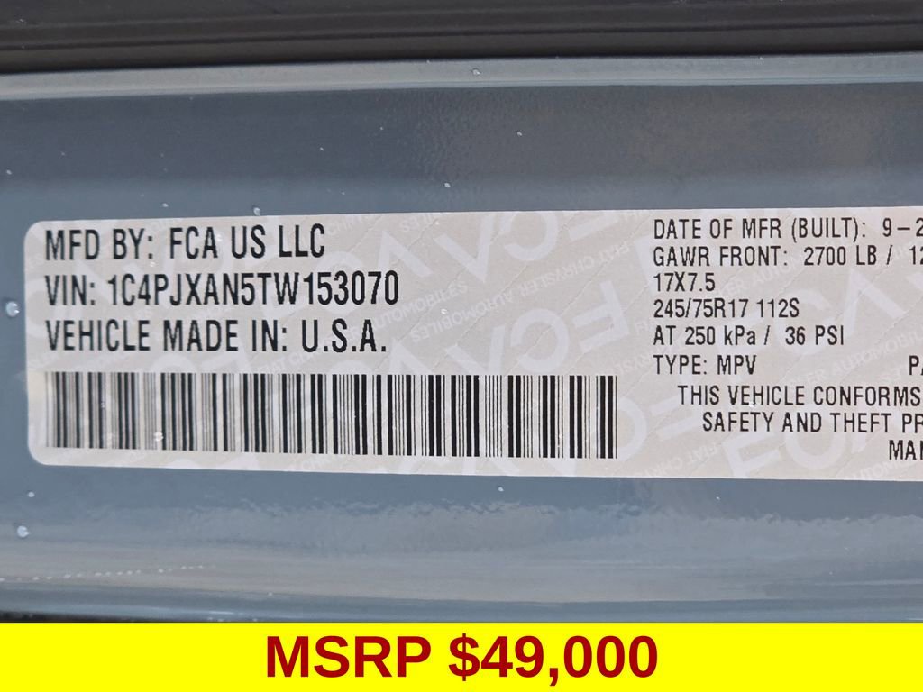 New 2026 Jeep Wrangler Sport S image 45