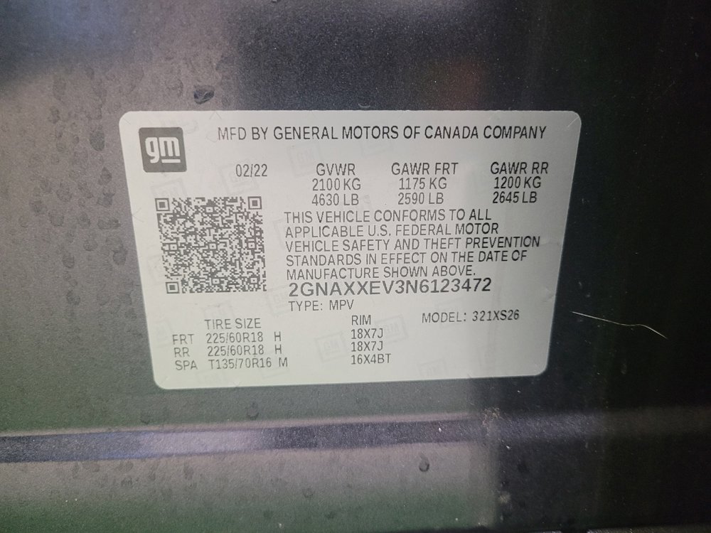 Used 2022 Chevrolet Equinox Premier image 33