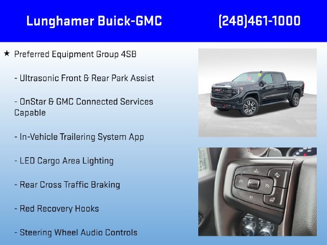 Used 2024 GMC Sierra 1500 AT4 w/ Technology Package AWD/4WD image 36