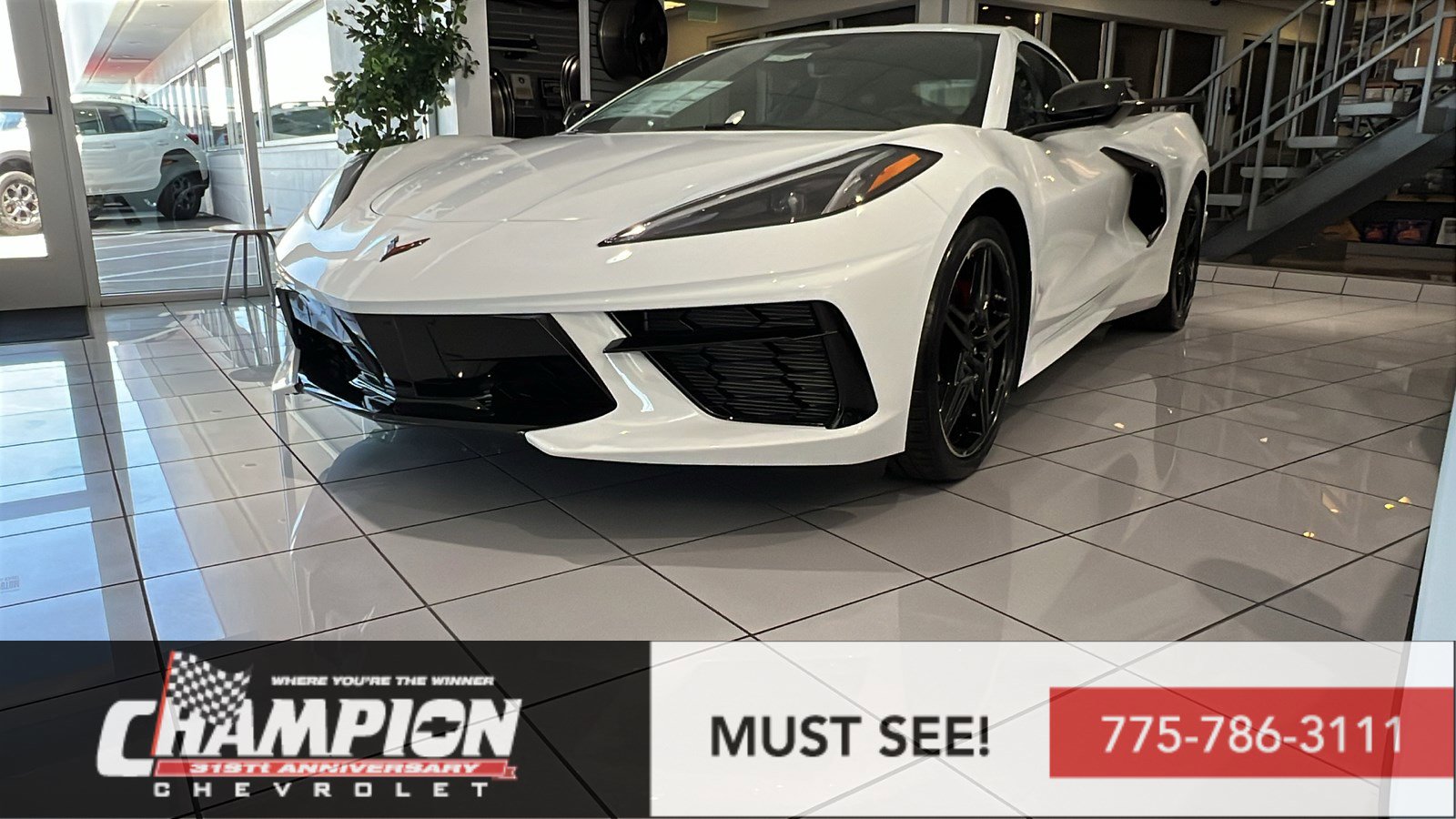 New 2025 Chevrolet Corvette Stingray Coupe w/ Battery Protection Package