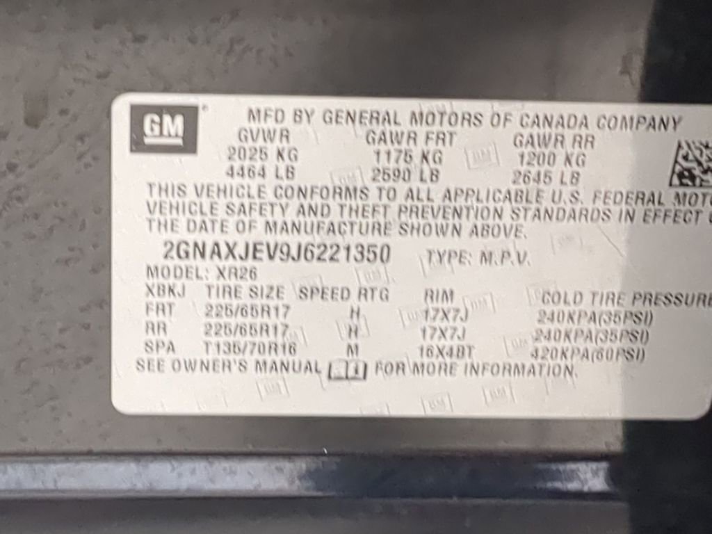 Used 2018 Chevrolet Equinox LT FWD image 40