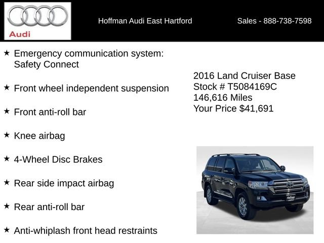 Used 2016 Toyota Land Cruiser AWD/4WD image 30