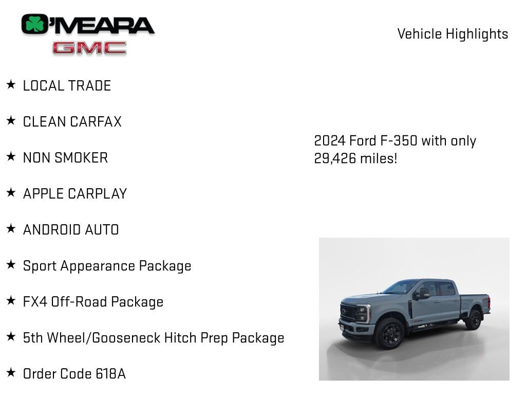 Used 2024 Ford F350 Lariat w/ Lariat Ultimate Package image 8