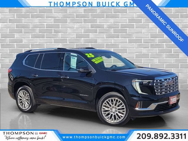 Certified 2025 GMC Acadia Denali w/ LPO, Floor Liner Package FWD image 1