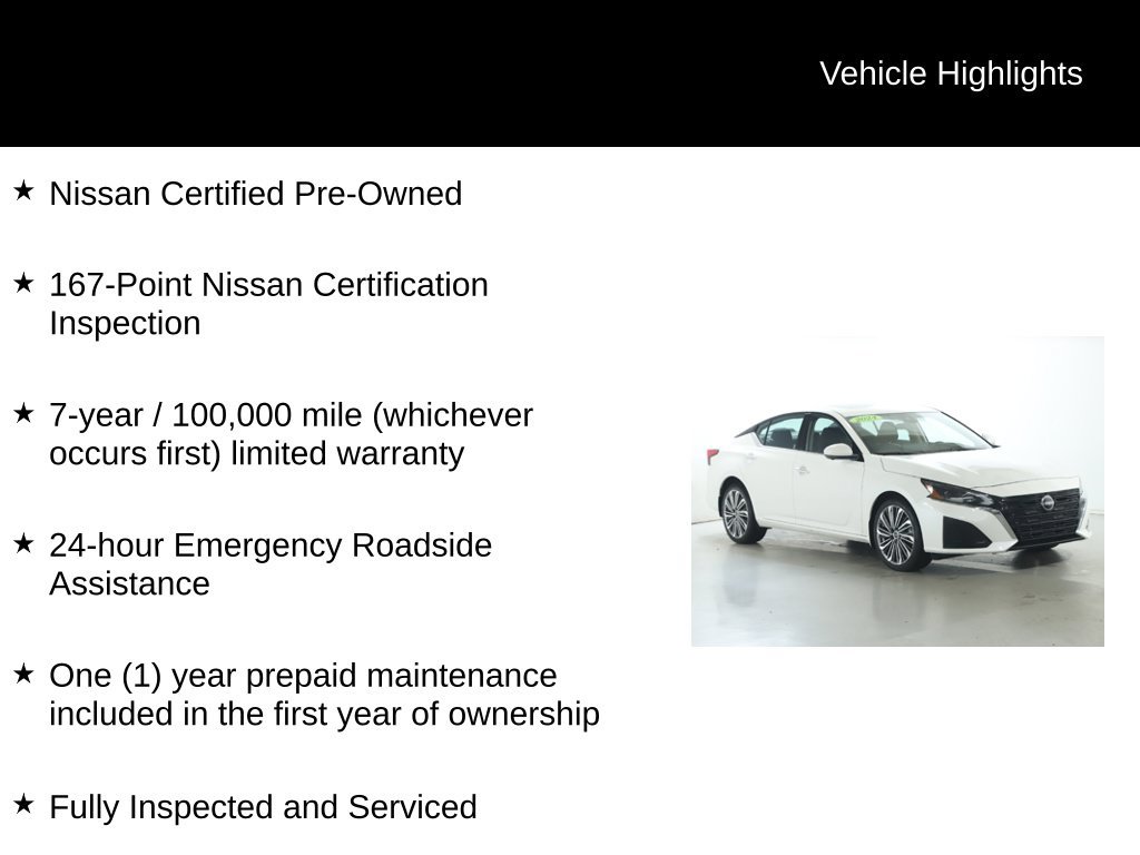 Certified 2024 Nissan Altima 2.5 SL AWD/4WD image 4