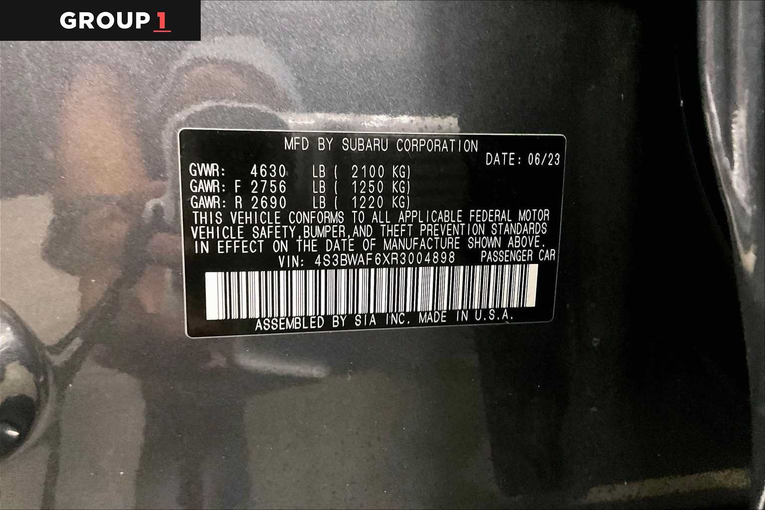 Certified 2024 Subaru Legacy Premium AWD/4WD image 35