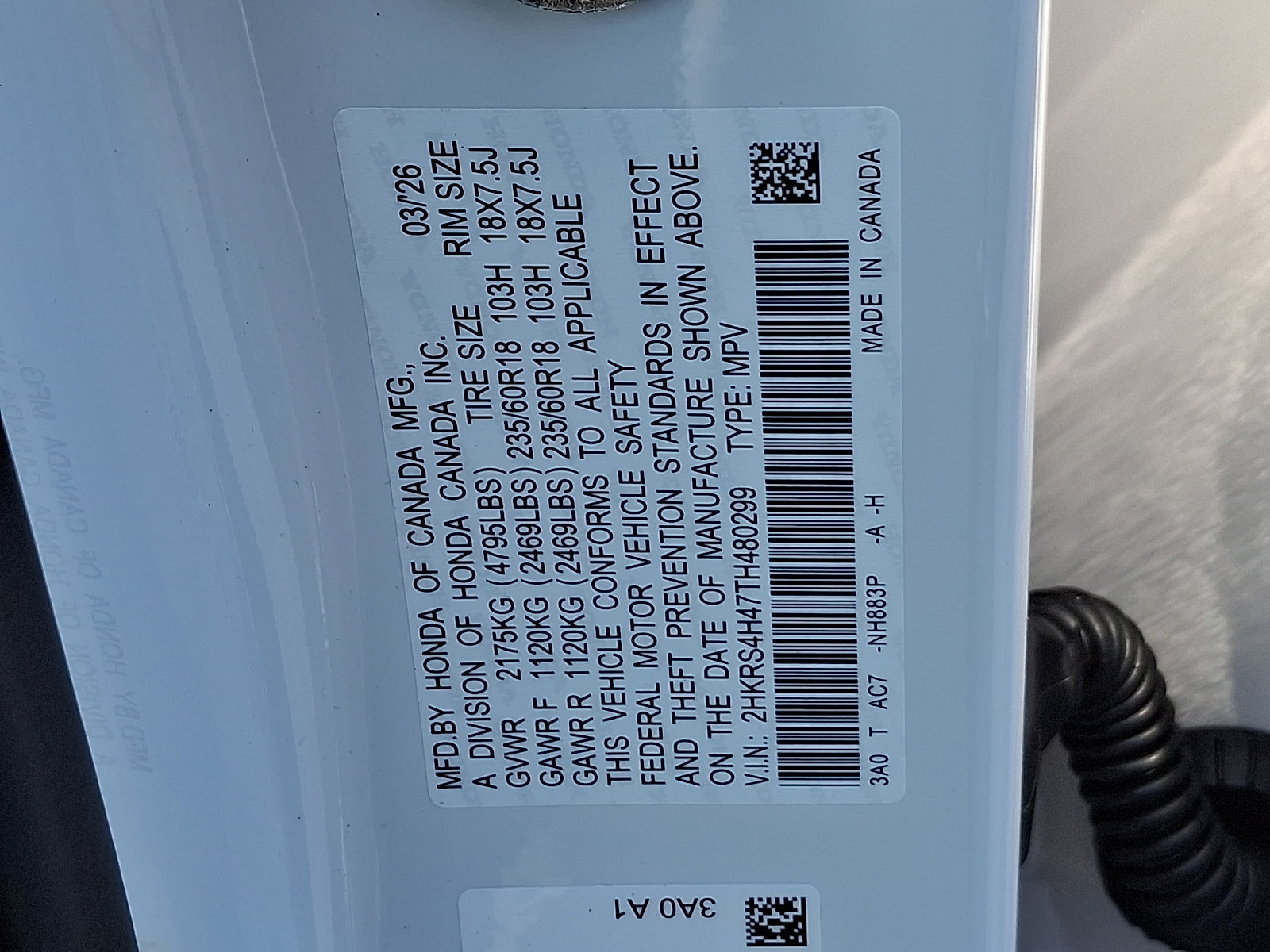 New 2026 Honda CR-V EX image 10