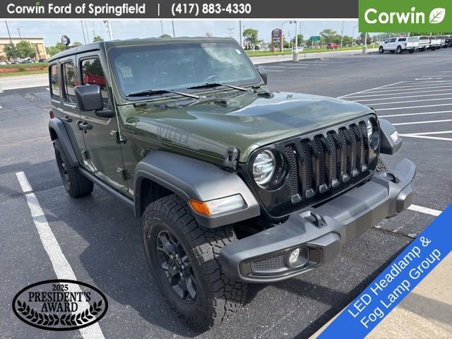 Used 2021 Jeep Wrangler Unlimited Sport AWD/4WD image 3