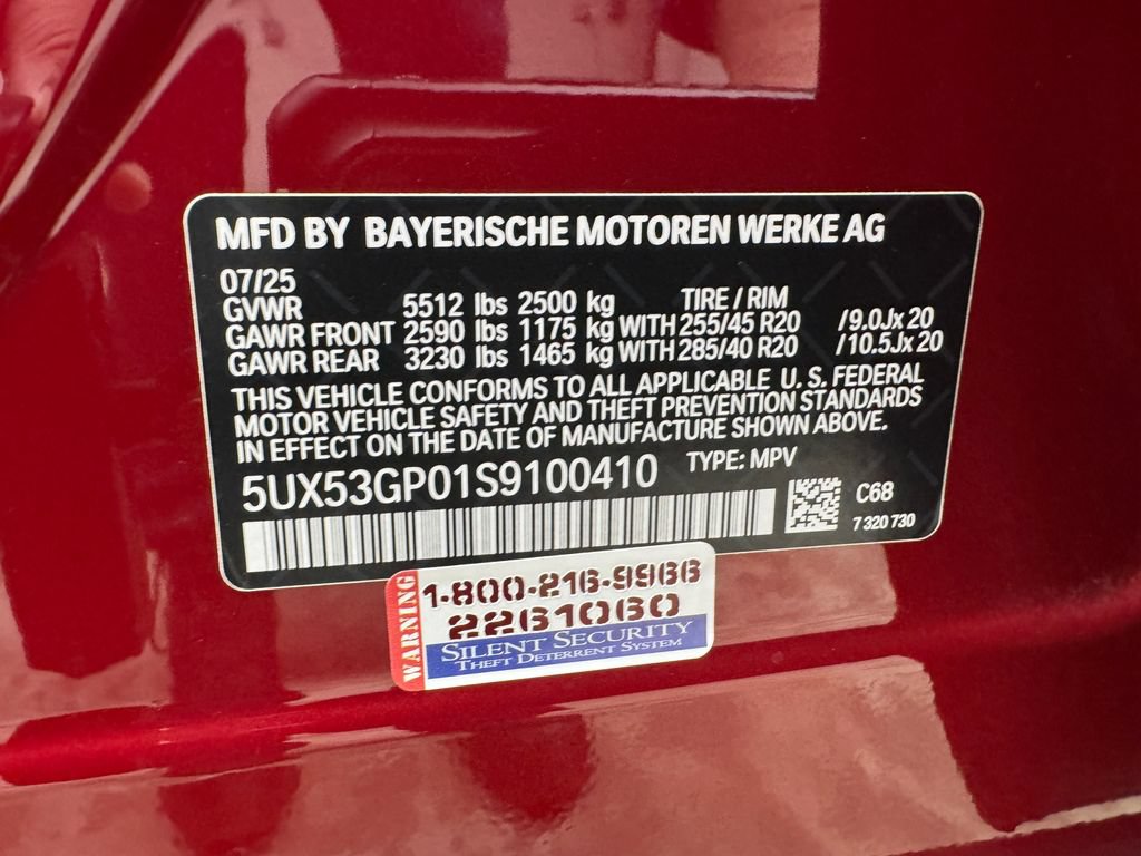 Certified 2025 BMW X3 xDrive30i AWD/4WD image 32