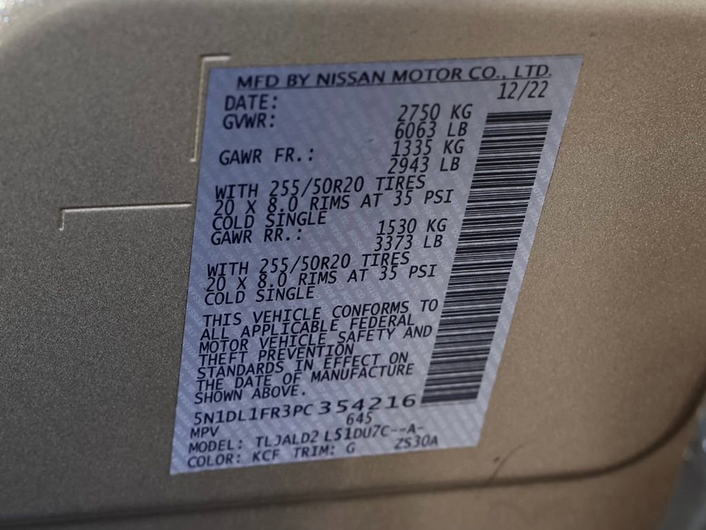 Used 2023 INFINITI QX60 Luxe w/ Cargo Package image 33