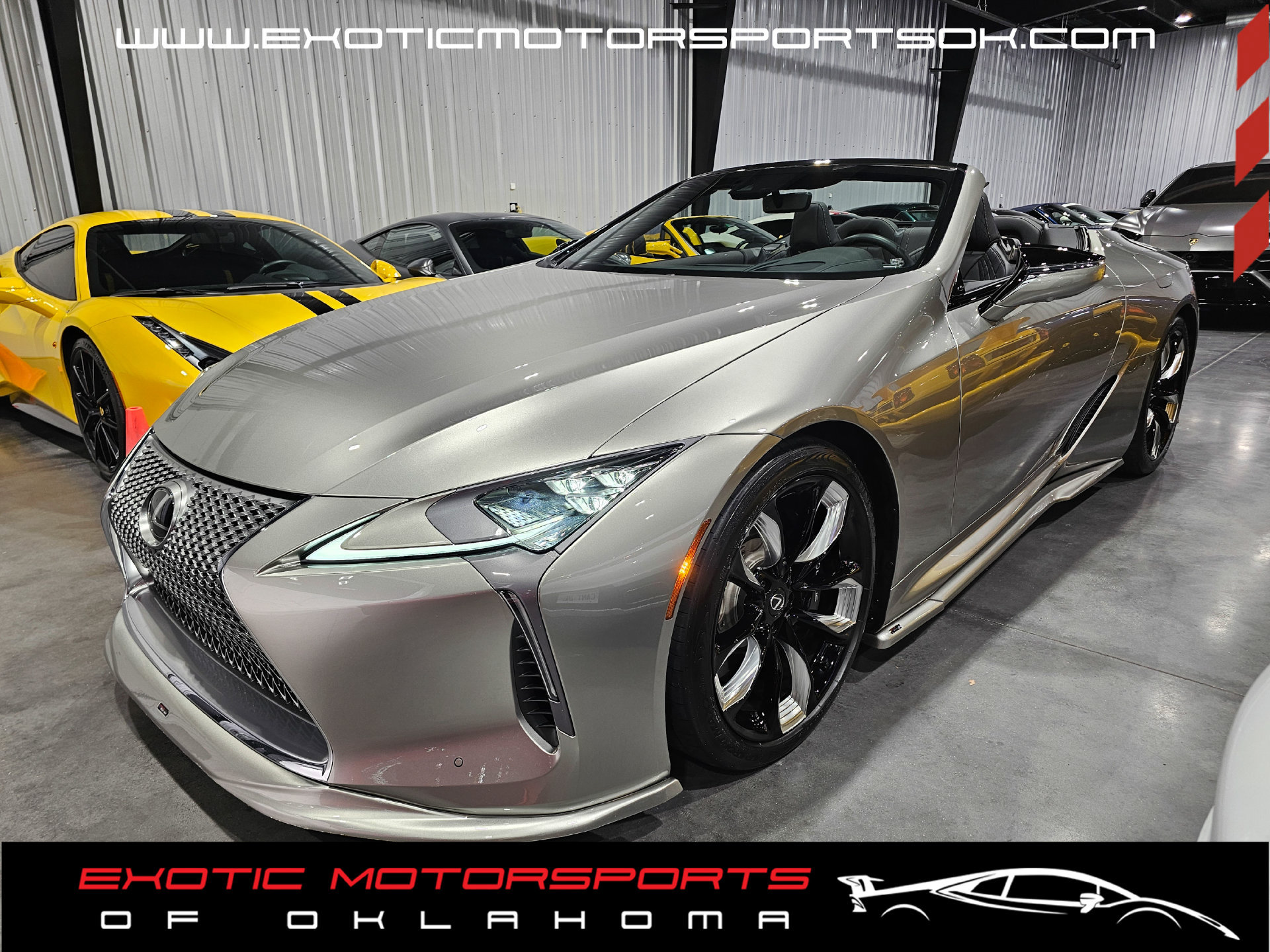 Used 2024 Lexus LC 500 Convertible w/ Touring Package RWD image 14