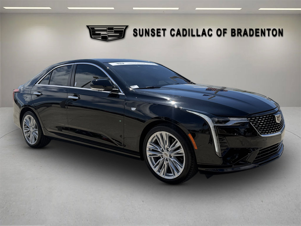 Certified 2025 Cadillac CT4 Premium Luxury w/ Climate Package RWD image 1