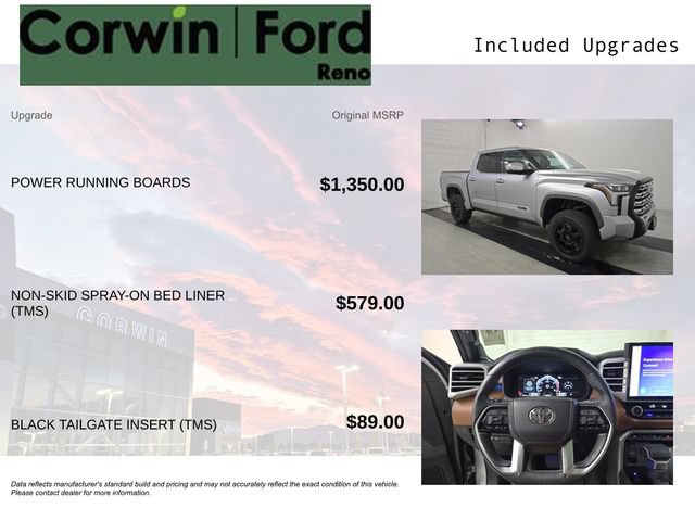 Used 2022 Toyota Tundra 1794 Edition AWD/4WD image 3