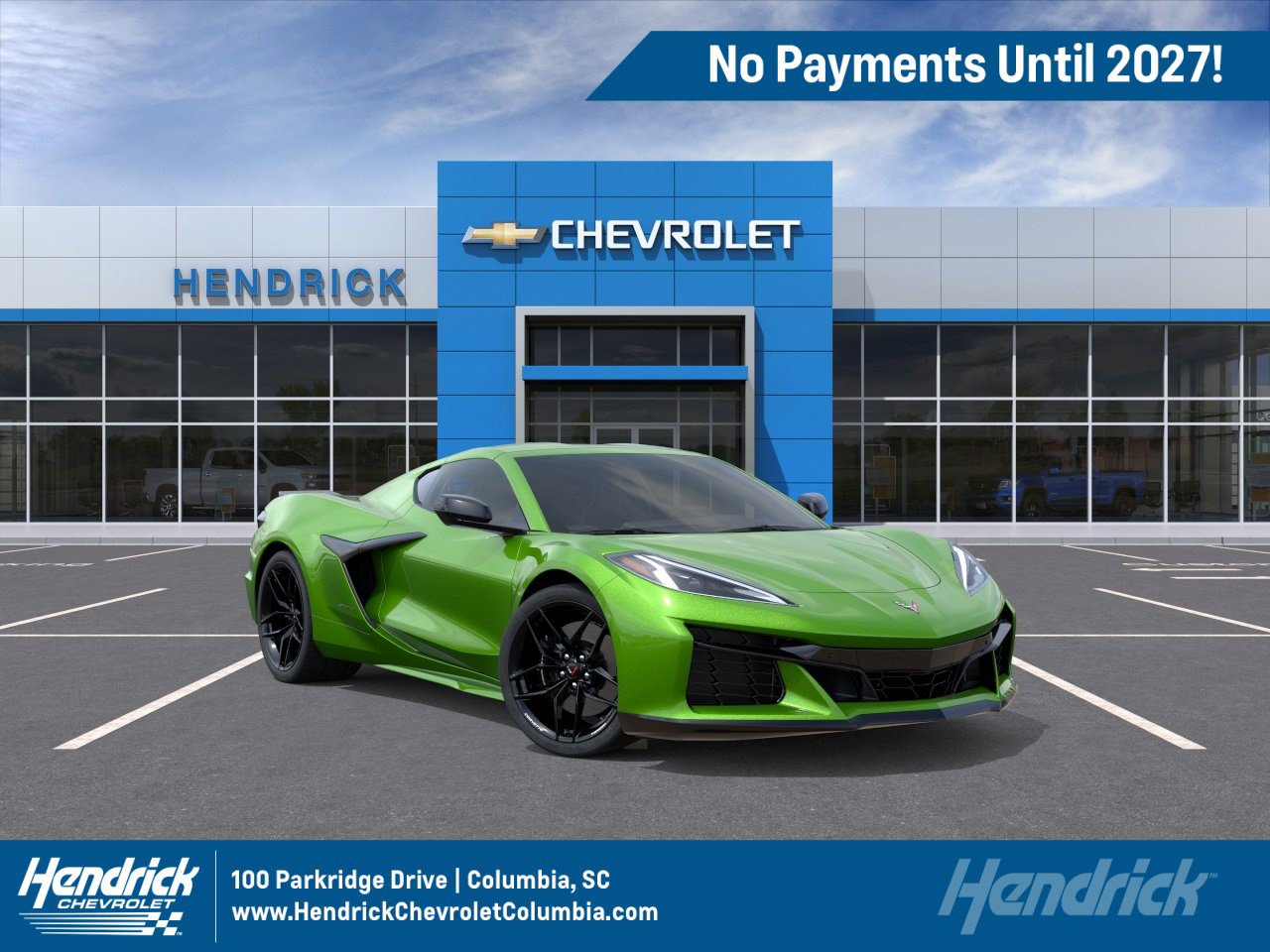New 2027 Chevrolet Corvette Z06 w/ Stealth Interior Trim Package RWD image 1