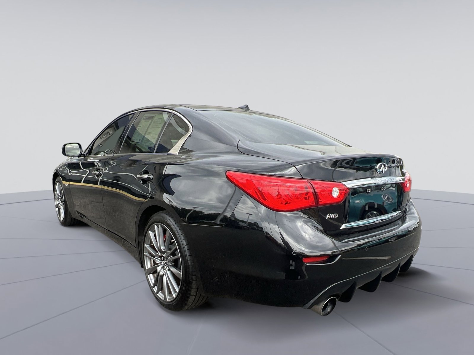 Used 2017 INFINITI Q50 Red Sport 400 AWD/4WD image 7
