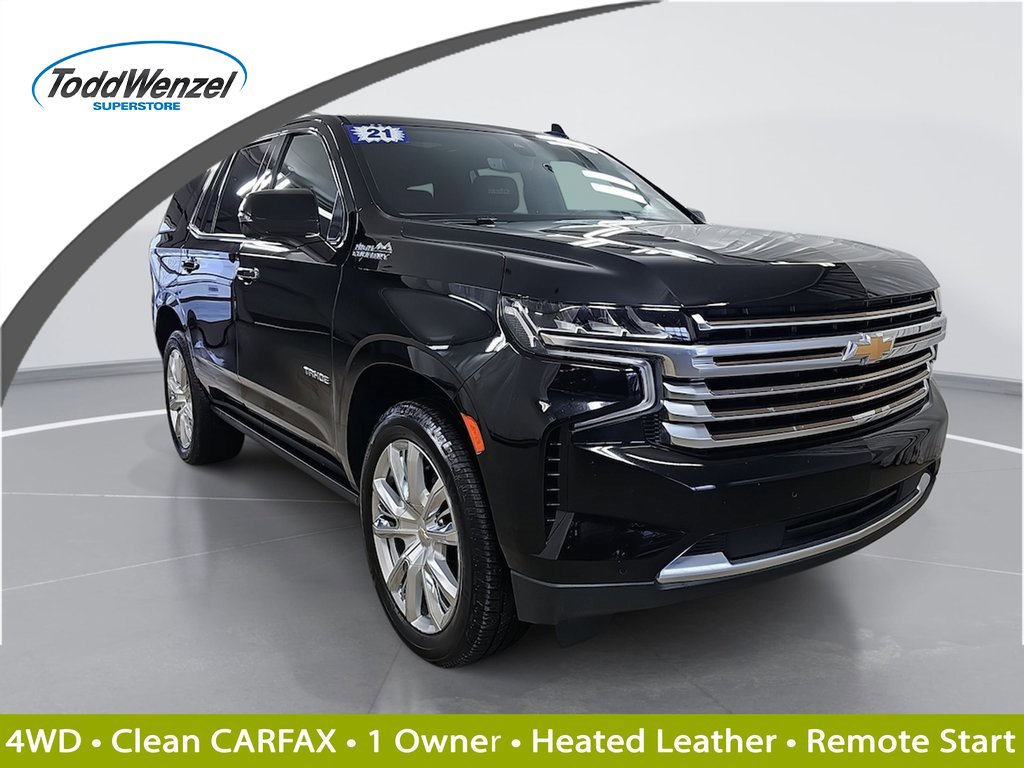Certified 2021 Chevrolet Tahoe High Country w/ Premium Package