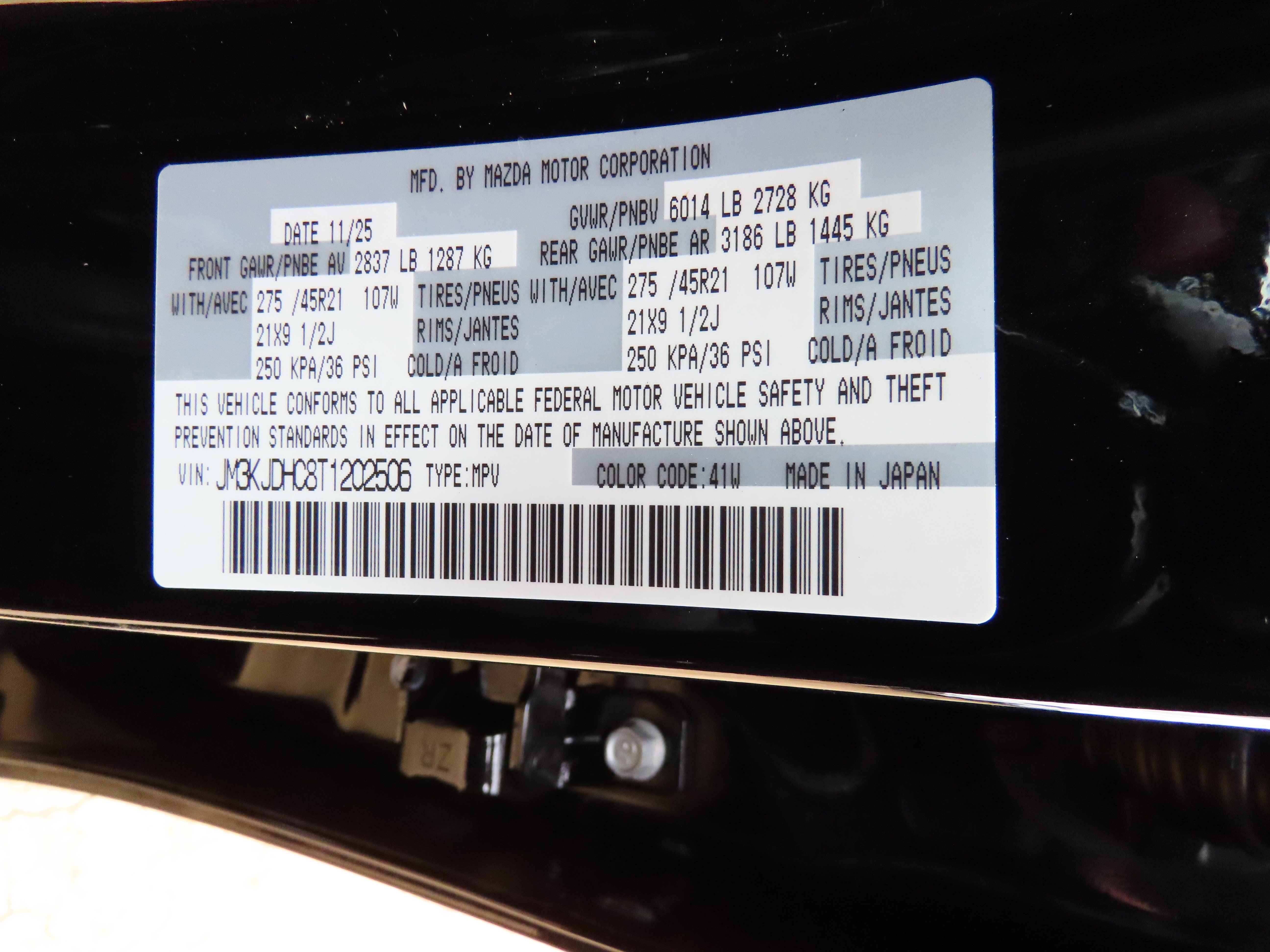 New 2026 MAZDA CX-70 3.3 Turbo S w/ Premium Package image 46