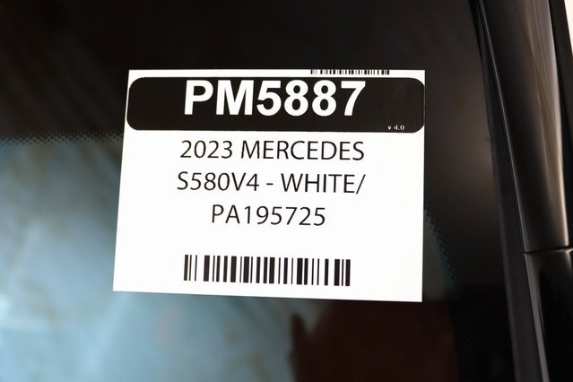 Used 2023 Mercedes-Benz S 580 4MATIC Sedan image 34