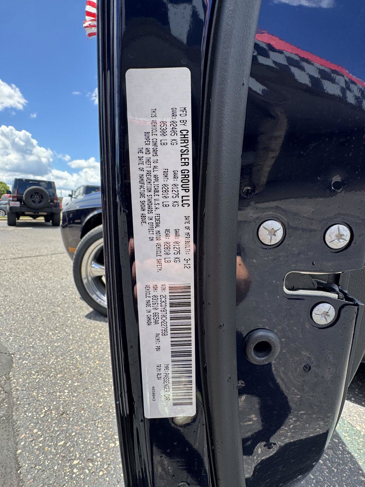 Used 2012 Dodge Challenger R/T RWD image 30