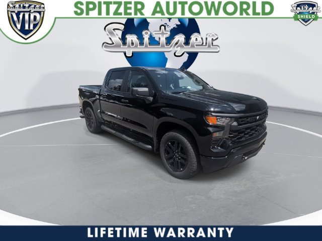New 2026 Chevrolet Silverado 1500 Custom w/ Turbomax Blackout Package AWD/4WD image 3