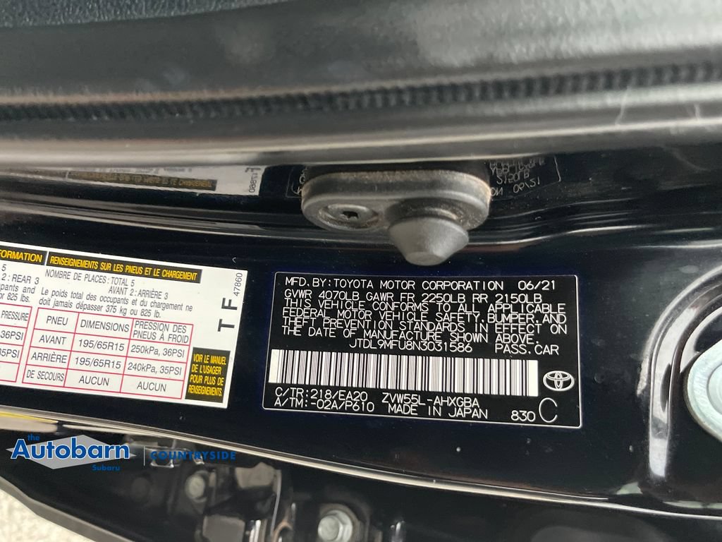 Used 2022 Toyota Prius XLE AWD/4WD image 28