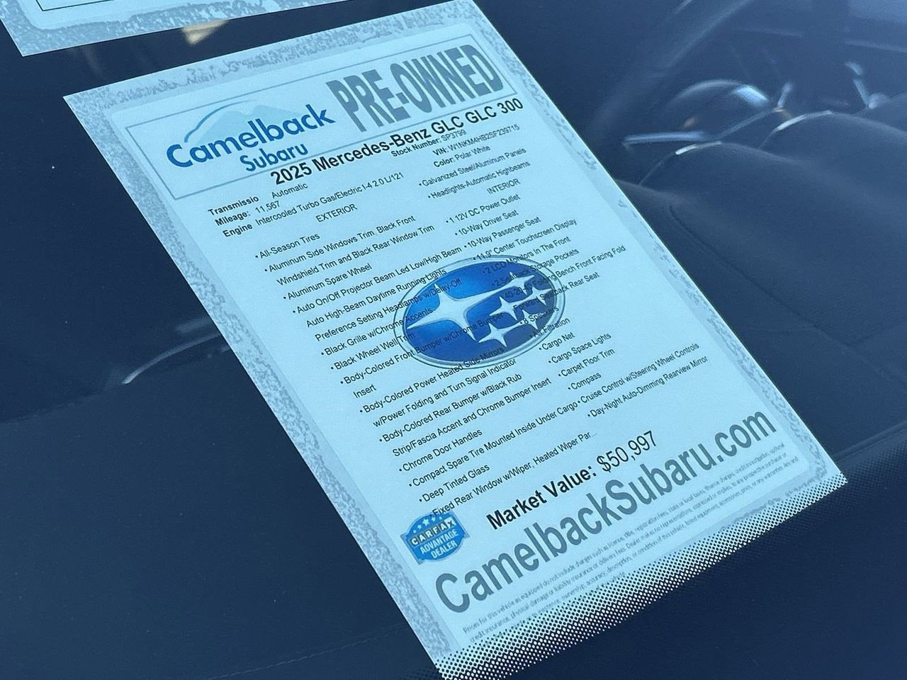 Used 2025 Mercedes-Benz GLC 300 4MATIC image 6