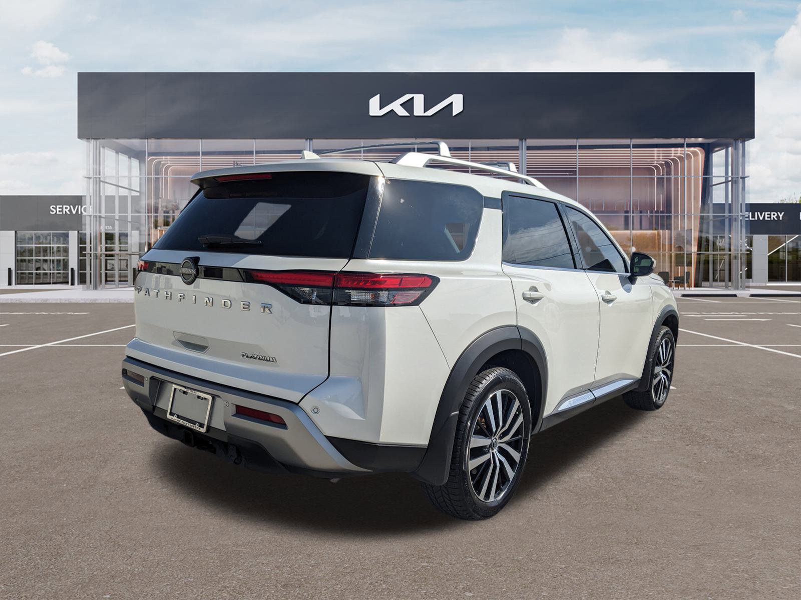 Used 2024 Nissan Pathfinder Platinum w/ Cargo Package image 4