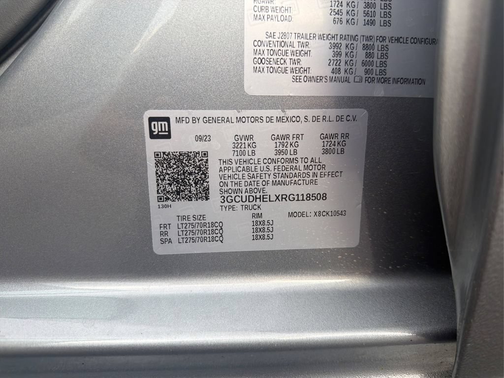 Used 2024 Chevrolet Silverado 1500 ZR2 AWD/4WD image 22