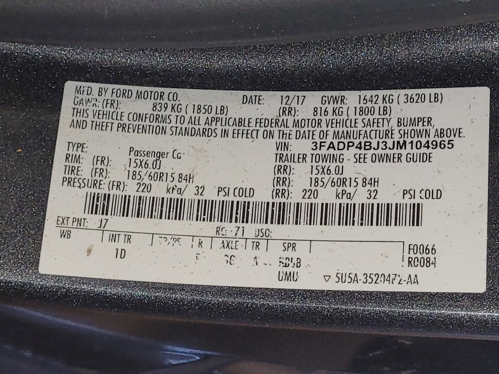 Used 2018 Ford Fiesta SE image 33