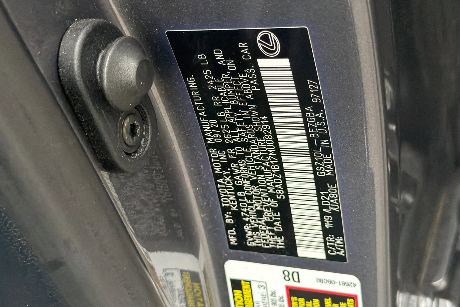 Used 2021 Lexus ES 350 w/ Premium Package image 20