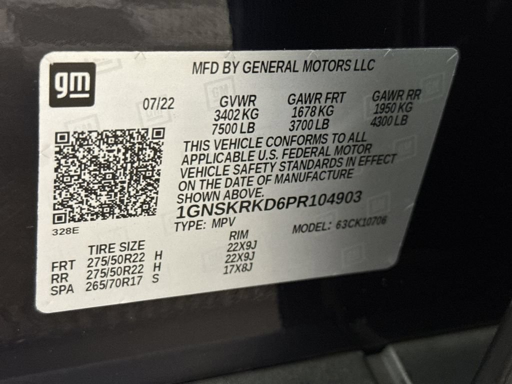 Used 2023 Chevrolet Tahoe RST AWD/4WD image 30