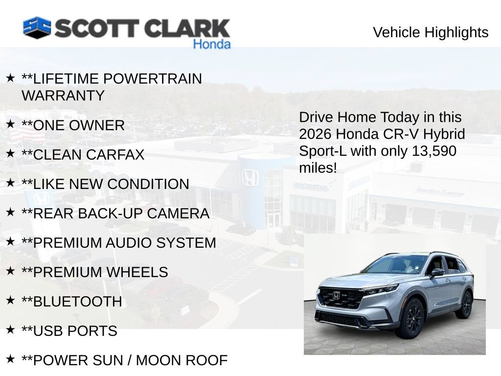 Used 2026 Honda CR-V Sport-L image 11