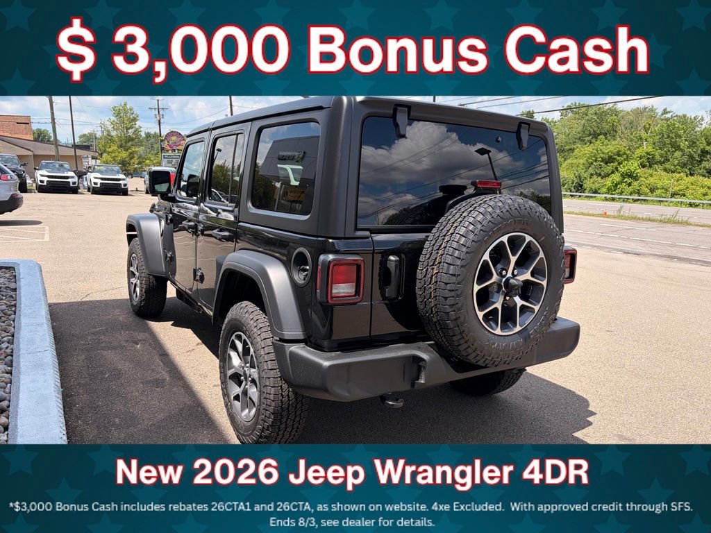New 2026 Jeep Wrangler Unlimited Sport AWD/4WD image 8