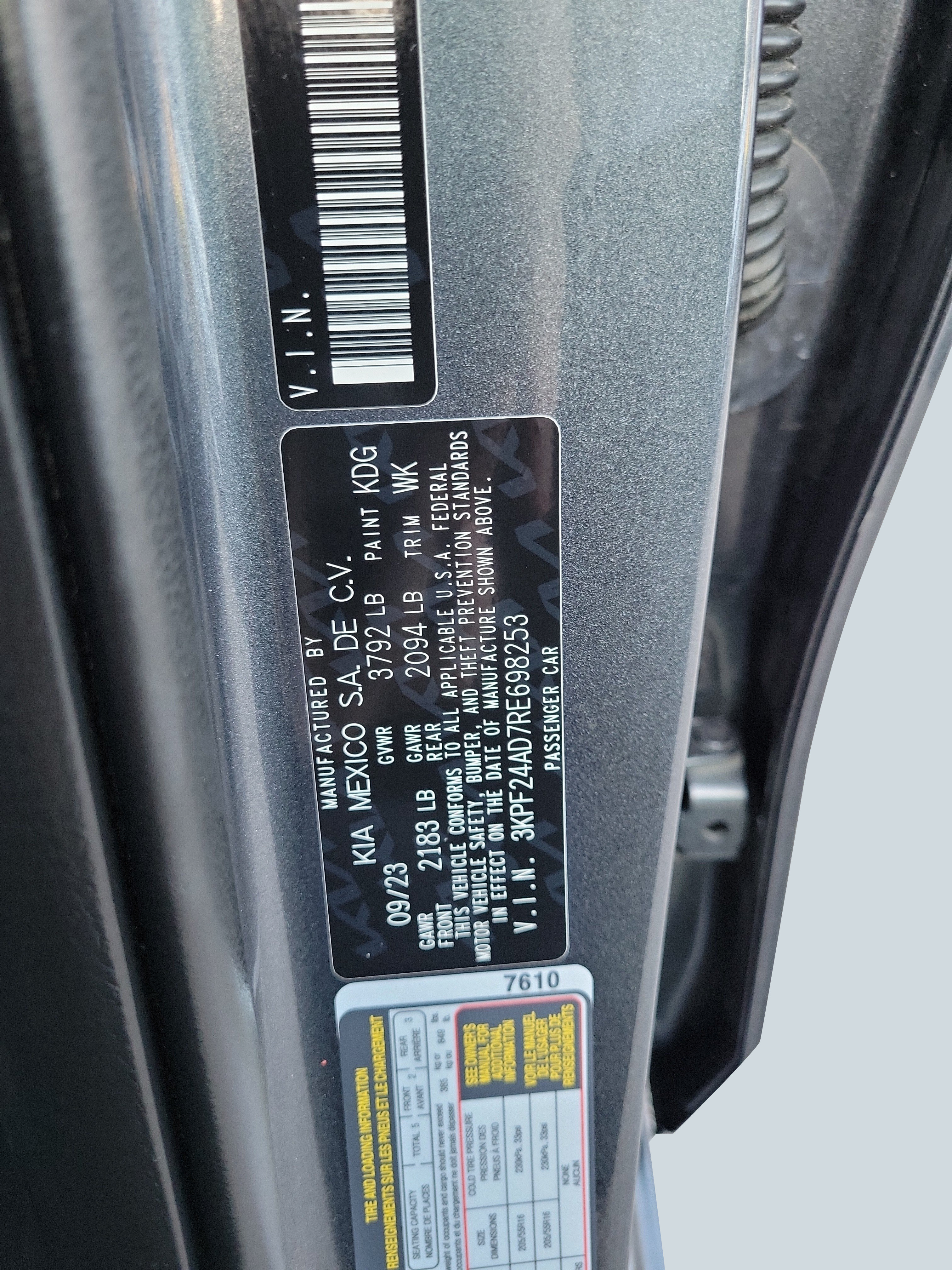 Certified 2024 Kia Forte LXS FWD image 28