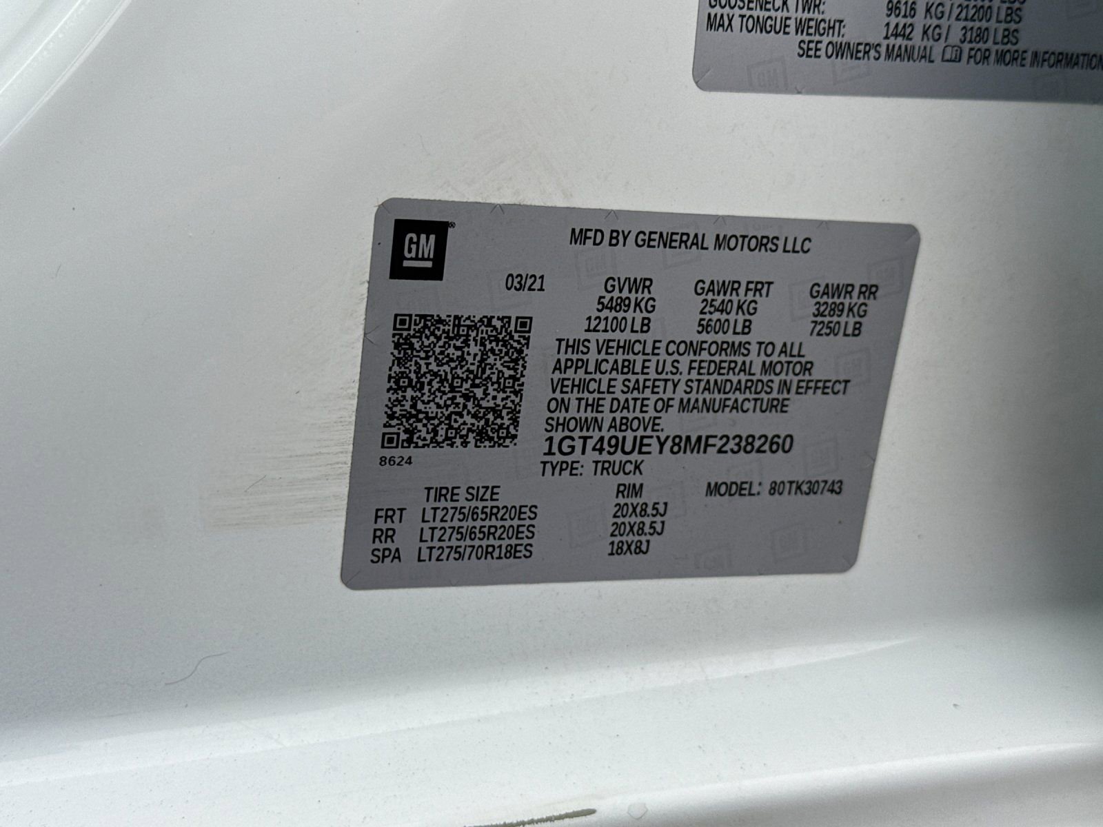 Used 2021 GMC Sierra 3500 SLT w/ Driver Alert Package I image 33