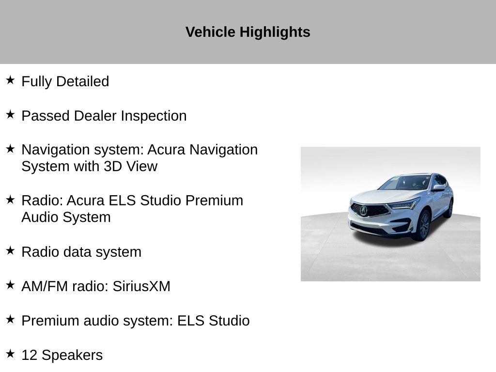 Used 2021 Acura RDX w/ Technology Package AWD/4WD image 18
